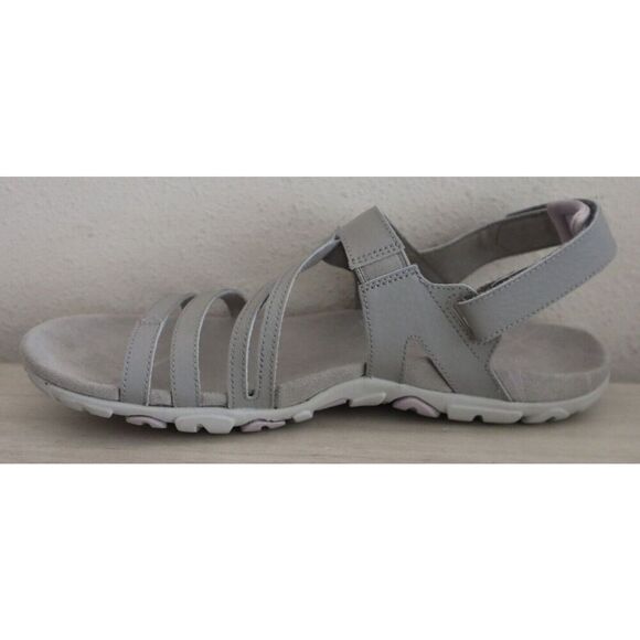 Merrell Women's Sz 10M Paloma Gray Sandspur Rose Convertible Leather Sandals - Picture 6 of 9